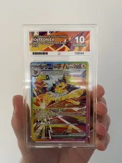 Perfect Subgrades Pokemon TCG Jolteon Ex 153/131 SIR Prismatic Evolutions ACE 10 - Image 2