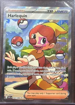 2025 Pokemon White Flare Harlequin #163/086 Ultra Rare - Image 1