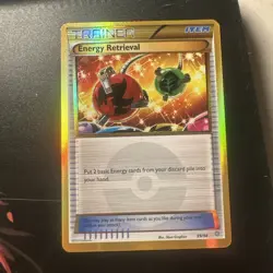 Pokemon Energy Retrieval 99/98 XY Ancient Origins Holo Card - Image 1
