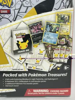 Pokemon TCG Celebrations Collector Chest 25th Anniversary 2021 Nintendo 820650809415 - Image 2