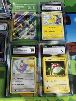 Pokemon TCG Lot Of 10 Graded Cgc Slabs - Image 2