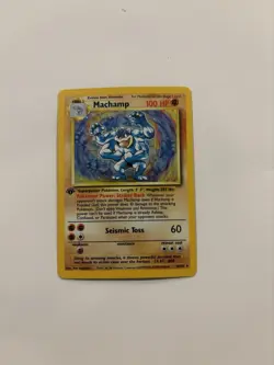 Machamp First Edition Holo 8/102 - Pokemon TCG - Image 1