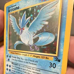 Pokemon Articuno Fossil Holo Rare 2/62 1999 Wizards 70 HP Unlimited - Image 3