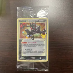 Pokemon Greninja Gold Star Promo Holo SWSH144 Celebrations Sealed D - Image 3