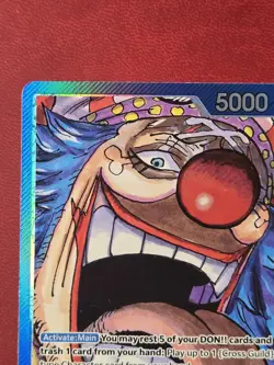 One Piece Buggy OP09 042 Leader Parallel Alt Art ENGLISH #OP09-042 - free ship! - Image 2