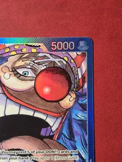 One Piece Buggy OP09 042 Leader Parallel Alt Art ENGLISH #OP09-042 - free ship! - Image 3