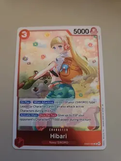 OP TCG Hibari - Extra Booster: One Piece Heroines Edition EB03-008 Holo Rare - Image 2