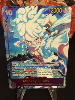 Monkey.D.Luffy (Alternate Art) OP05-119 Premium Booster -The Best- Foil - Image 1