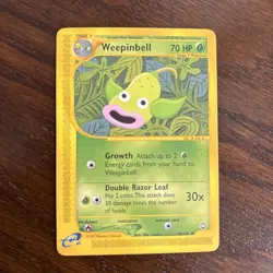 Pokemon Card - Weepinbell Aquapolis 65/147 Uncommon - Image 1