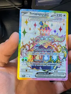 Terapagos EX 165 Pokemon TCG S&V Black Star Promo Holo Card - Image 1