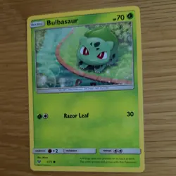 BULBASAUR 1/73 POKEMON CARD (SHINING LEGENDS SET) - Image 4
