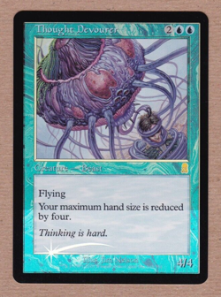 MTG - Thought Devourer - Odyssey - Rare EX/NM - Foil Single Card - Image 1