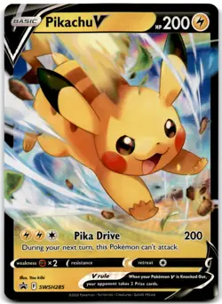 Pikachu V - Promo SWSH: Sword & Shield Promo Cards SWSH285 NM - Image 1