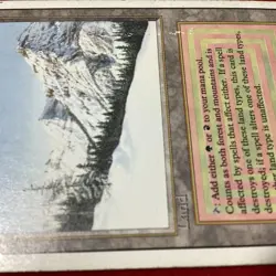 Magic the Gathering Taiga Revised Edition - Poor - Image 4