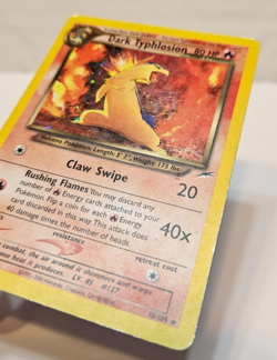 Dark Typhlosion 10/105 Holo Rare Unlimited Neo Destiny Pokemon 1295 - Image 2