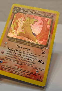 Dark Typhlosion 10/105 Holo Rare Unlimited Neo Destiny Pokemon 1295 - Image 3