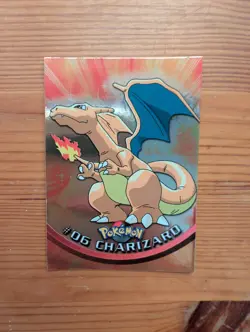 topps pokemon series 1 Charizard #06 - Topps Holo Foil - Pokemon - Blue Logo - Image 1