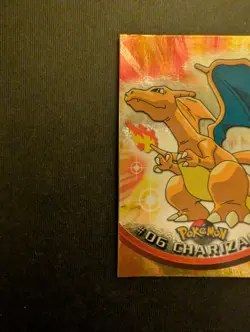 topps pokemon series 1 Charizard #06 - Topps Holo Foil - Pokemon - Blue Logo - Image 3