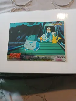 Pokemon Vintage Reunited #31 Texture Foil Rare Topps Black Label LP/EX - Image 1
