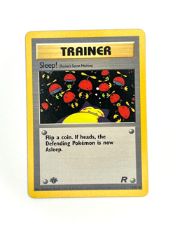 Pokemon TCG - Sleep! 79/82 1st Edition - Team Rocket - Image 1