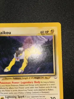 Raikou 22/64 Neo Revelation 1st Edition Pokemon TCG Vintage WOTC Free Ship! - Image 4