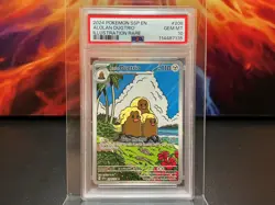 2024 POKEMON SSP EN-SURGING SPARKS ILLUSTRATION RARE #208 ALOLAN DUGTRIO PSA 10 - Image 1