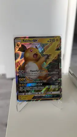 Raichu GX 29/73 Shining Legends Holo Rare Pokemon TCG Near mint - Image 1