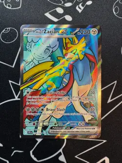 Hop's Zacian EX 176/159 Pokemon TCG S&V Journey Together Ultra Rare English - Image 1