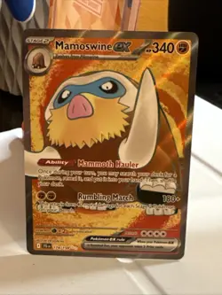 Mamoswine ex 174/159 Ultra Rare Journey Together Pokemon TCG - Image 1