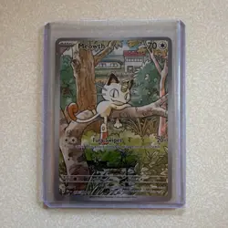 Pokemon TCG Meowth CP6 106/094 Full Art Rare Basic 70 HP Fury Swipes - Image 1