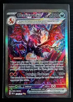 Pokemon TCG Charizard EX Paldean Fates Sir 234/091 Near Mint Condition - Image 1