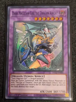Yugioh Dark Magician Girl the Dragon Knight DLCS-EN006 1st Edition (Purple) M/NM - Image 1