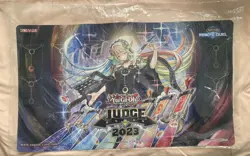 Official Yu-Gi-Oh! 2023 Weather Painter Moonbow Remote Duel Judge Playmat-Sealed - Image 1