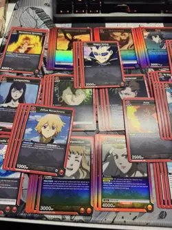 Union Arena Black Clover Master Set RED ONLY NO SRs - Image 1