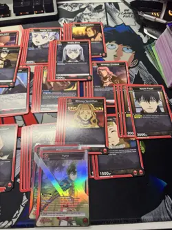 Union Arena Black Clover Master Set RED ONLY NO SRs - Image 3