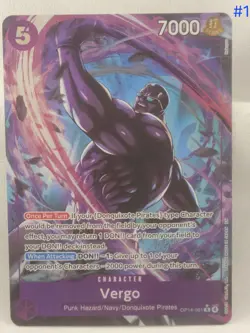 One Piece TCG Vergo Alt Art OP14-061 - Image 1