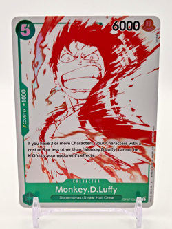 Monkey.D.Luffy OP07-033 UC Alt 3rd Anni Treasure Promo ENGLISH NM One Piece - Image 1