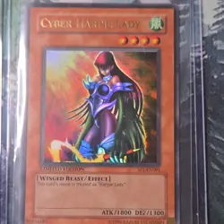 Konami Yu-Gi-Oh! Cyber Harpie Lady SP1-EN001 Effect Card English - Image 1