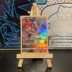 Pokemon TCG Torkoal Cosmic Eclipse Holo Card 237/236 Secret Rare - Image 1