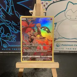 Pokemon TCG Torkoal Cosmic Eclipse Holo Card 237/236 Secret Rare - Image 2