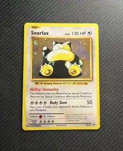Snorlax XY179 XY Promo Holo HP Pokemon Card TCG - Image 1