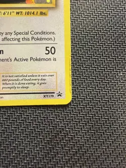 Snorlax XY179 XY Promo Holo HP Pokemon Card TCG - Image 3