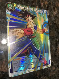 Final Spirit Cannon DB1-079 GOLD STAMP Foil Dragon Ball Super Card Game | NM - Image 3