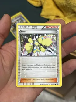 Elesa RC20/RC25 LP/NM Legendary Treasures Radiant Collection Pokemon Card 20/25 - Image 1