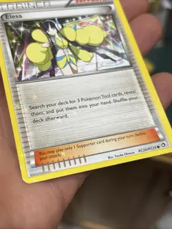 Elesa RC20/RC25 LP/NM Legendary Treasures Radiant Collection Pokemon Card 20/25 - Image 3