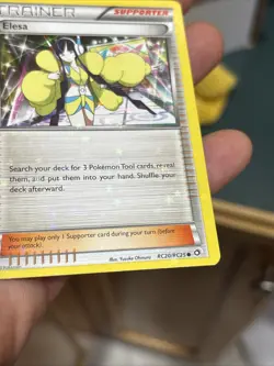 Elesa RC20/RC25 LP/NM Legendary Treasures Radiant Collection Pokemon Card 20/25 - Image 4