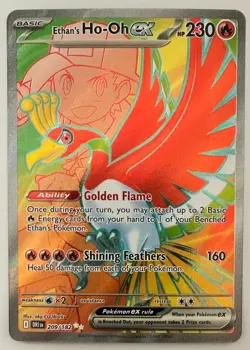 Ethan’s Ho-Oh ex 209/182 Pokemon Card Japanese Full Art - Image 1