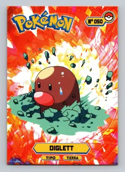 Pokemon Card - Diglett 050 - Card Tops - Pokedex Database 2024 - Image 1