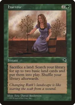 Harrow Tempest Uncommon NM Magic: The Gathering 230 Normal - Image 1