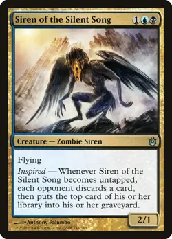 Siren of the Silent Song | #155 | BNG | MTG | Regula‑ | LP - Image 1